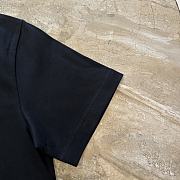 YSL | Crew neck short-sleeved T-shirts Black - 4