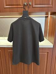 PRADA | crew neck short-sleeved T-shirts dark gray - 4
