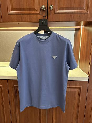PRADA | crew neck short-sleeved T-shirts blue