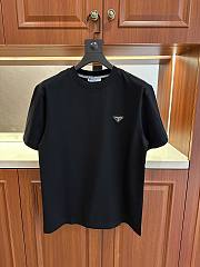 PRADA | crew neck short-sleeved T-shirts black - 1