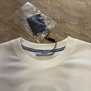 PRADA | crew neck short-sleeved T-shirts white - 5