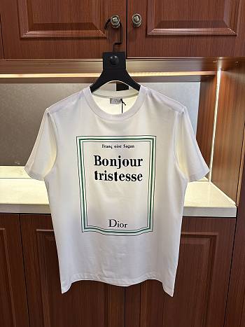 DIOR | Crew Neck Short-Sleeve T-Shirt White