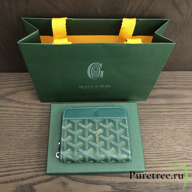 GOYARD | Matignon Wallet Green - 1