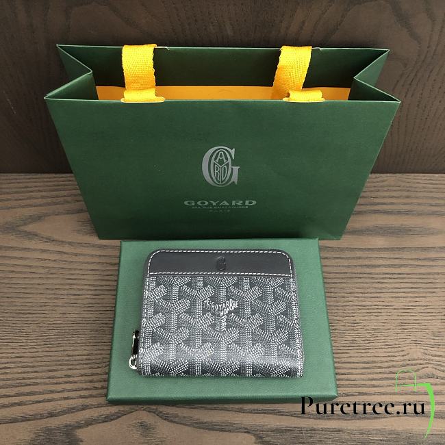 GOYARD | Matignon Wallet Gray - 1