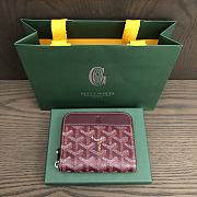 GOYARD | Matignon Wallet Burgundy  - 1