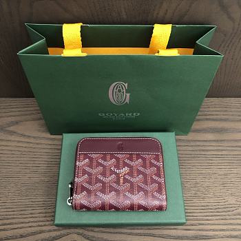 GOYARD | Matignon Wallet Burgundy 