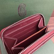 GOYARD | Matignon Wallet Burgundy  - 6
