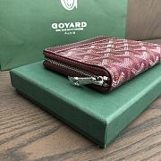 GOYARD | Matignon Wallet Burgundy  - 4