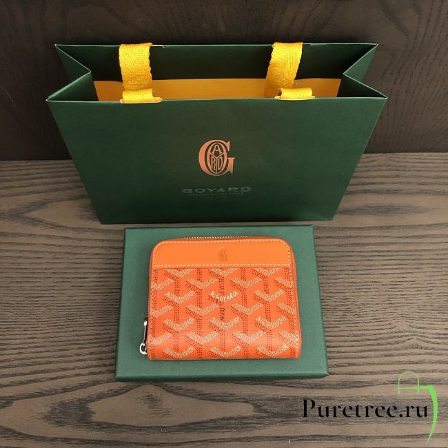 GOYARD | Matignon Wallet Orange - 1