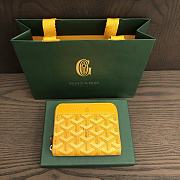 GOYARD | Matignon Wallet Yellow - 1