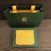 GOYARD | Matignon Wallet Yellow - 4