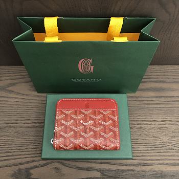GOYARD | Matignon Wallet Red