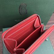 GOYARD | Matignon Wallet Red - 5