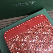 GOYARD | Matignon Wallet Red - 4