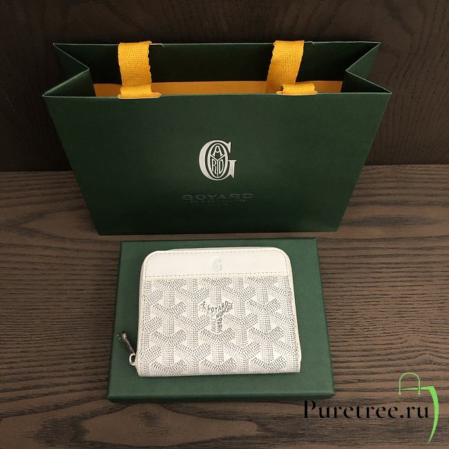 GOYARD | Matignon Wallet White - 1