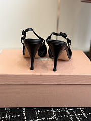 MIUMIU | Nordstrom Waxed Calfskin Slingback Pump Black - 2