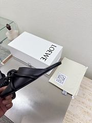 LOEWE | Flamenco Knot Mules Black Leather - 6