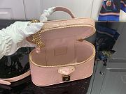 LOUIS VUITTON | Vanity Chain Pouch Varnished cowhide leather pink - 6