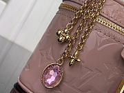 LOUIS VUITTON | Vanity Chain Pouch Varnished cowhide leather pink - 2