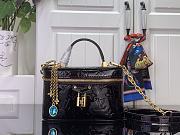 LOUIS VUITTON | Vanity Chain Pouch Varnished cowhide leather Datewood - 1