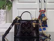 LOUIS VUITTON | Vanity Chain Pouch Varnished cowhide leather Datewood - 5