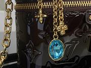 LOUIS VUITTON | Vanity Chain Pouch Varnished cowhide leather Datewood - 4