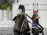 LOUIS VUITTON | Alma BB Varnished cowhide leather Datewood - 5