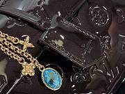 LOUIS VUITTON | Cluny Mini Varnished cowhide leather Datewood - 5