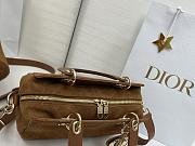 DIOR | Lady Soft Bag In Brown Suede - 6