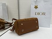 DIOR | Lady Soft Bag In Brown Suede - 2