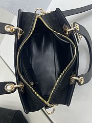 DIOR | Lady Soft Bag In Black Suede - 6