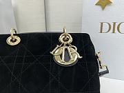 DIOR | Lady Soft Bag In Black Suede - 2