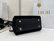 DIOR | Lady Soft Bag In Black Suede - 3