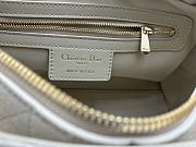 DIOR | Lady Soft Bag In Gray Suede - 4