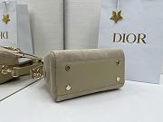 DIOR | Lady Soft Bag In Gray Suede - 3