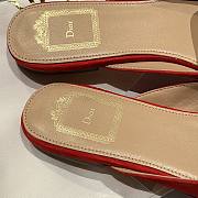 DIOR | Women's Shoes Baby Bow Mule In Red - 6