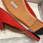 DIOR | Women's Shoes Baby Bow Mule In Red - 3
