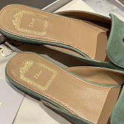 DIOR | Women's Shoes Baby Bow Mule In Mint Green - 6