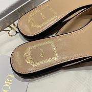 DIOR | Women's Shoes Baby Bow Mule In Black - 4