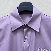 LOUIS VUITTON | Short-sleeved shirt Lilac purple - 3