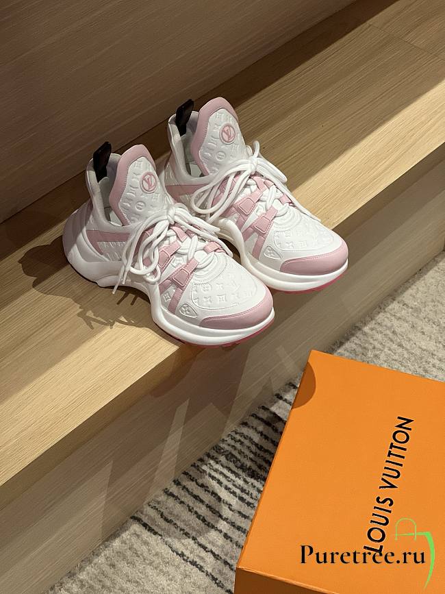 LOUIS VUITTON | LV Archlight Trainers Women's Shoes Pink - 1