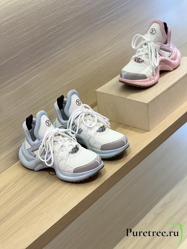 LOUIS VUITTON | LV Archlight Trainers Women's Shoes Light Blue - 1