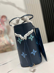 LOUIS VUITTON | Empreinte Monogram Giant Neverfull MM - 6