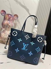 LOUIS VUITTON | Empreinte Monogram Giant Neverfull MM - 5