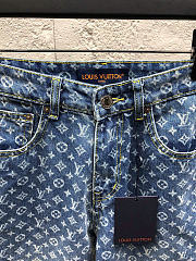 LOUIS VUITTON | Women Blue Flared Jeans - 2