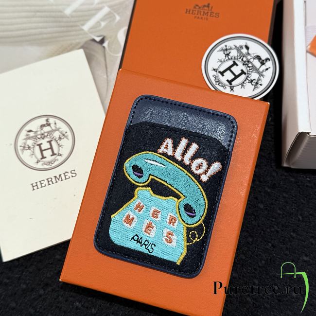 Hermès Horse MagSafe Magnetic Card Holder 05 - 1