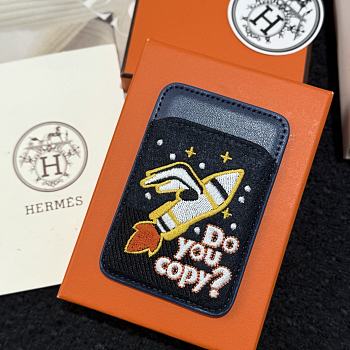 Hermès Horse MagSafe Magnetic Card Holder 06