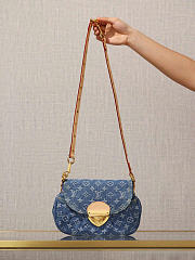 LOUIS VUITTON | Sunset Bag Monogram Blue Denim - 5