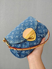 LOUIS VUITTON | Sunset Bag Monogram Blue Denim - 2