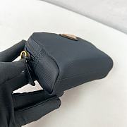 PRADA | Micro Re-Nylon pouch gold hardware Black - 3
